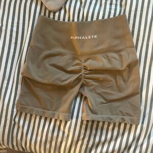Nude Alphalete shorts, size small
